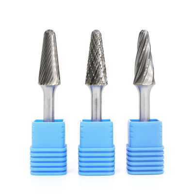 Silver Tungsten Carbide High Purity Solid Carbide Burrs Rotary File Drill Bits